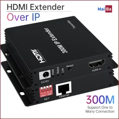 4K 120M HDMI Extender Cascade Connection By Cat5e/6 CAT6 RJ45 Ethernet Lan  Cable