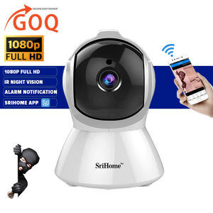 GOQ SriHome SH025 1080P Wifi CCTV IP Security Camera Night Vision (SriHome App) cctv camera