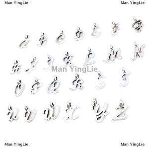[COD] Man YingLie 26Pcs 26 English Alphabet Letters Charms Pendants DIY Handmade Jewelry Craft