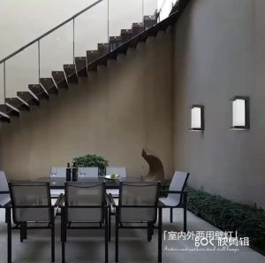 SXH  Vintage Outdoor Waterproof led Wall Lamp Sensor Door Head Light Balcony Courtyard Exterior Wall Light Courtyard Terrace Outdoor Wall Lamp