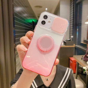 Screen Protector & Slide Camera Cover & Kickstand Compatible iphone case