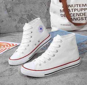 💖💖💖ปี2021 รองเท้าผ้าใบหุ้มข้อหญิง-ชาย รองเท้าแฟชั่นคู่ รองเท้าผ้าใบคู่ รองเท้าเสริมส้น สไตล์เกาหลี รองเท้าสวมสบาย MH003