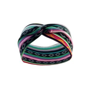 5MENLWE Sweat Absorbent Bohemian Yoga Elastic Headband 1025cm 10 Colors Sports Fitness Headband High Quality European Wash Face Headband