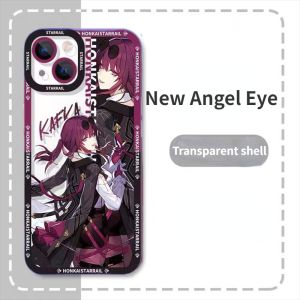 Kafka Seele Bronya Silver Wolf Honkai Star Rail Case for Samsung Galaxy A20S A21S A31 A50 A50S A30S A51 A71 A52 A52S A53 A72 A73 5G Shockproof Soft Angel Eyes Protective Cover