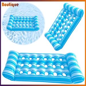 เก้าอี้นอนเป่าลมสำหรับว่ายน้ำและกิจกรรมกลางแจ้ง ดีไซน์พกพาง่าย เหมาะสำหรับกิจกรรมในฤดูร้อน