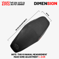 MOKOTO ELITE SERIES SEAT COVER NET ANTI-SLIP 3D MESH FOR HONDA AND YAMAHA MOTORCYCLE SPEEDMOTO 1PC. 