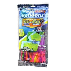 Happy Baby Balloons Magic Bunch Water Balloon 111 pcs Balon Air 111pcs Perang Bom Mainan