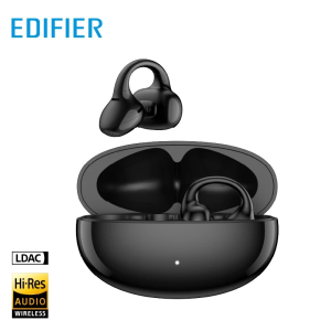 Edifier LolliClip Open-Ear Wireless Earbuds Bluetooth 5.4 Earphones with 13mm Dynamic Drivers ANC Spatial Sound with Head-Tracking