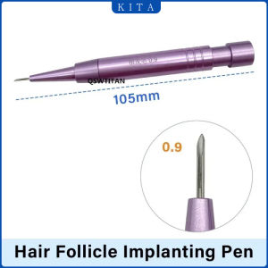 KITA Hair Transplant Implanter Pen Sapphire Blade Planting Hair Tool Hair Eyebrows Beard Planting Follicle Transplant Tool