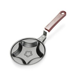 Teflon Karakter Mini Frypan Wajan Anti Lengket Cetakan Telur Stainless Steel