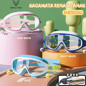 GENTLE FAWN Kacamata Renang Anak/Remaja Goggles Diving HD Anti Embun Uv Fog TR90 New Colorfull Trendy Keren 5031