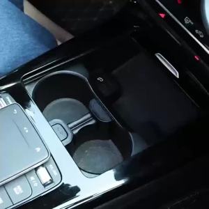 Kail Epoxy Carbon Fiber Car Cup Holder Mat Anti Skid Bottle Coaster For JAC Refine J3 J2 S5 A5 J5 J6 J4 T8 Auto Accessories 6B2Z9
