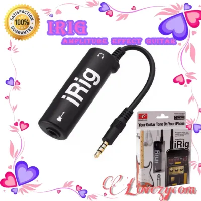 iRig AmpliTube Effect Guitar อุปกรณ์เพิ่มเอฟเฟคเสียงต่อกีต้าร์ กับ iphone (Black)
