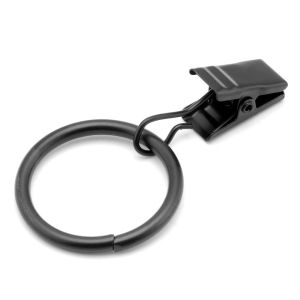 Klip Tirai Curtain Rail Ring Gaya Industri Gorden ring Cincin Rel Gorden Klip Pengait Set Ring Pipa