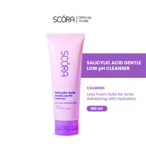 ❣️Cherryskincare.id❣️ SCORA 5% Niacinamide Hydramoist Gel 100ml - SCORA 1% Salicylic Acid Gentle Low pH Cleanser - SCORA D-Panthenol Gentle Low pH Cleanser