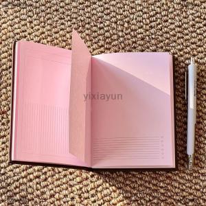 [COD] yixiayun Strawberry Chocolate Pink Notebook Cute A6 Planner Kawaii Journal For Note Travel Diary Gift For Girls