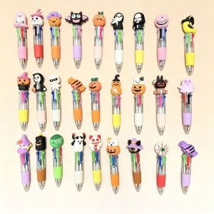 MYTHIS 14PCS Mini Size Cartoon Mini Pens Multi-Function Random Color 4-In-1 Pens Novelty Cartoon Design Party Favors Pens For Parties