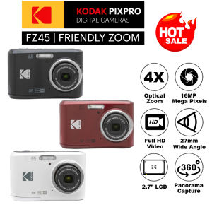 Kodak PIXPRO FZ45 Friendly Zoom Compact Digital Camera Point & Shoot 16MP Wide Angle Full HD 1080P