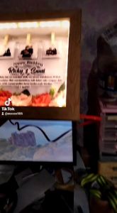 Kado custom souvenir pernikahan ulang tahun hampers