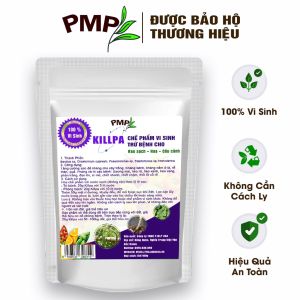 Chế phẩm vi sinh Killpa PMP trừ bệnh kháng nấm cho rau sạch hoa cây cảnh an toàn hiệu quả