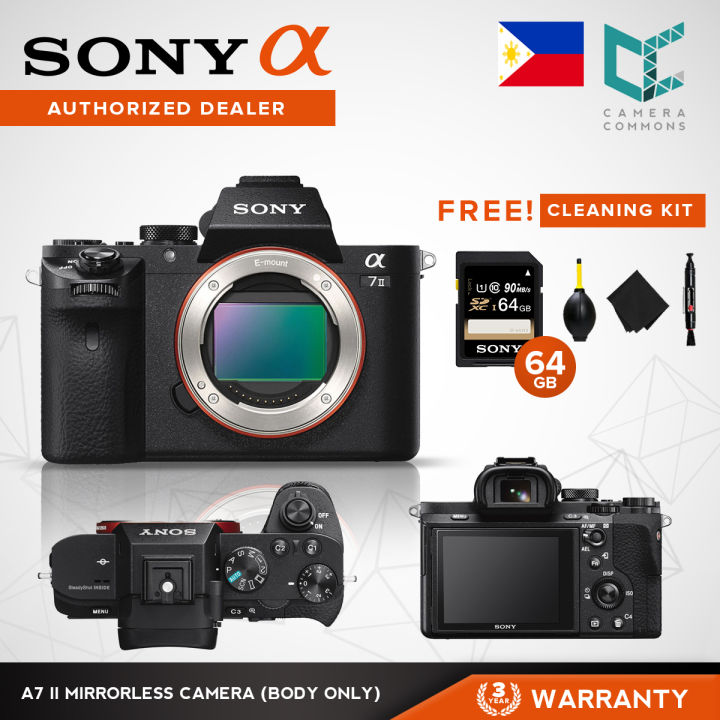 Sony ILCE-7MII a7 II Alpha Mirrorless Digital Camera Body Only