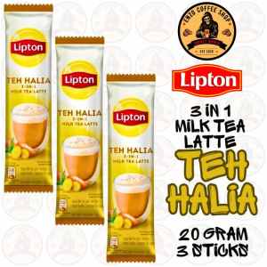 Lipton Teh Halia 3-in-1 Milk Tea Latte 20 Gram 12 Sachets