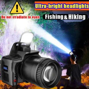Headlamp Rechargeable Emergency Lamp Headlights flashlights Waterproof COB Camping Fishing Portable