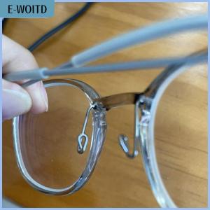 【E-WOITD】 5Pairs Eyeglasses Push In Silicone Air Chamber Nose Pad Super Soft Silicone Nose Pads For Optical Eyewear