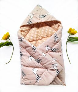 Selimut Topi Bayi/Hoodie Blanket Bayi/Selimut Bayi FREE Tas Mika Shafiyyah.sarban