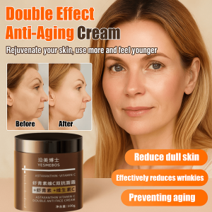 【Brightening/Wrinkle Removal】Astaxanthin Vitamin C Double Anti-Fresh Anti-Oxidant Anti-Dullness Facial Essence Cream Long-Lasting Anti-Yellow Essence Hydrating Collagen Firming Cream