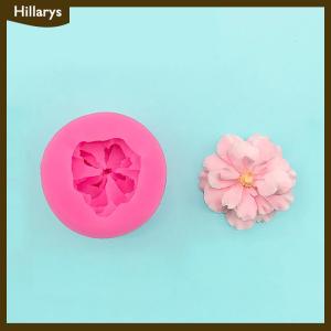 [Hillarys] 1Pc Beautiful Flower Mould DIY Plaster Resin Art Soft Silicone Fondant Chocolate Mold Soap Cake Decoration Baking Tool