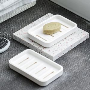 Double Layered Draining Soap Box Creative Toilet Plastic Soap Holder Waterproof Soap Rack Storage Rack