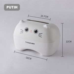 Kotak Tisu Unik Tempat Tissue Box Organizer Minimalis - KT008
