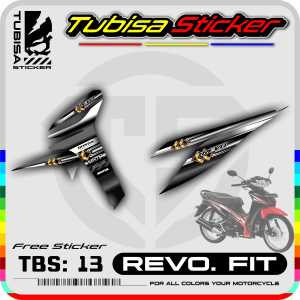 Sticker Striping Variasi Revo Fit - Stiker Sticker Striping Motor Revo Fit. TBS.13