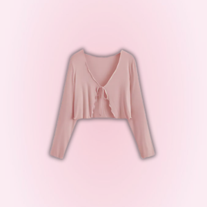 3in1 One Set Korean Style ( Cardigan Wanita Rok Susun Basic  Tanktop Polos Premium ) - KA057