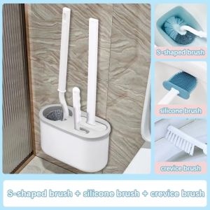 4 in 1 Cleaning Brush Bathroom Floor Brush Scrub Brush Adjustable Kitchen Washing Crevice Brush