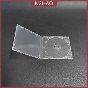 N2HAO 1PC 8cm readstar trong suốt PP siêu mỏng tiêu chuẩn DVD trường hợp 3inch CD Gói xách tay CD hộp lưu trữ