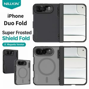 NILLKIN Magnetic Case For iPhone Duo Fold Anti-Dust Camera Protection Built-in Magnet CA4019