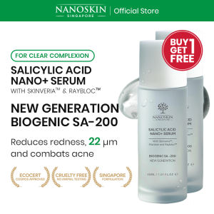 [Buy 1 Get 1] Skin Supplement - Nano Skinz SG Salicylic Acid Serum 30ml - Boost Skin Renewal Combats Acne