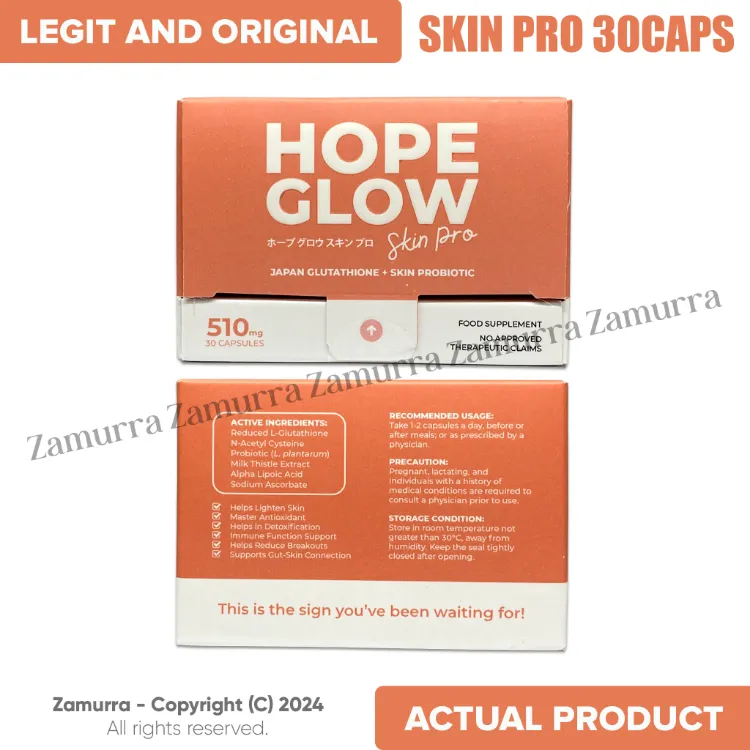 Luna Aura HOPE GLOW Advance Glutathione Capsules Classic, Super Biggie,  Super Minnie, Skin Pro by Zamurra