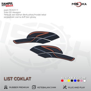 Misoka Middle Side cover Grand Filano/Aksesoris Motor Yamaha/Rubber Karet/Pelindung Body Motor/Murah Keren