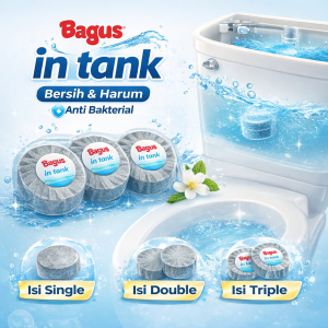 Bagus Sibiru Tablet Pembersih kloset 50 gr single  double  triple - Bebas kuman  kerak  bau  anti bakteri