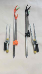 Chống cần câu đơn câu đài inox 2.1m