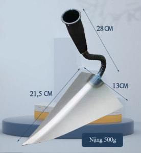 Cuốc Vun Ngô Vun Luống CN-13 cm 17cm Dụng Cụ Làm Tơi Xốp Đất Vun Đậu Ngô Xới Cỏ