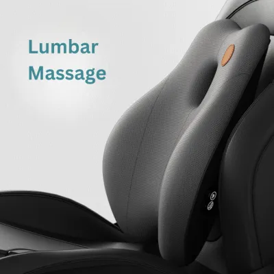 Spinalmate Portable Multi-Mode Massage Ergonomic Memory Foam Cushion Waist Neck Urut Badan Pillow 电动按摩枕头腰靠人体工学记忆棉护腰枕