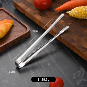 pamelaea Barbecue Clip Grill Tongs 304 Stainless Steel Meat Food Clip Cooking Utensils BBQ Baking Kitchen Accessories Camping Supplies