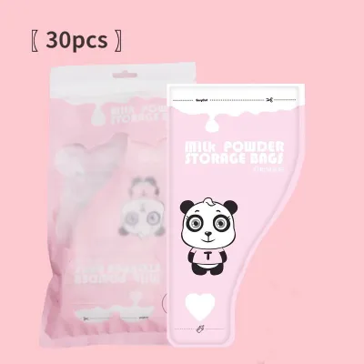30Pcs Disposable Baby Milk Powder Storage Bag Portable Milk Leakproof Powder Bags BPA Milk Powder Bag Disposable Portable Feeding Dried Milk Food Bag Baby Milk Powder Storage Bags