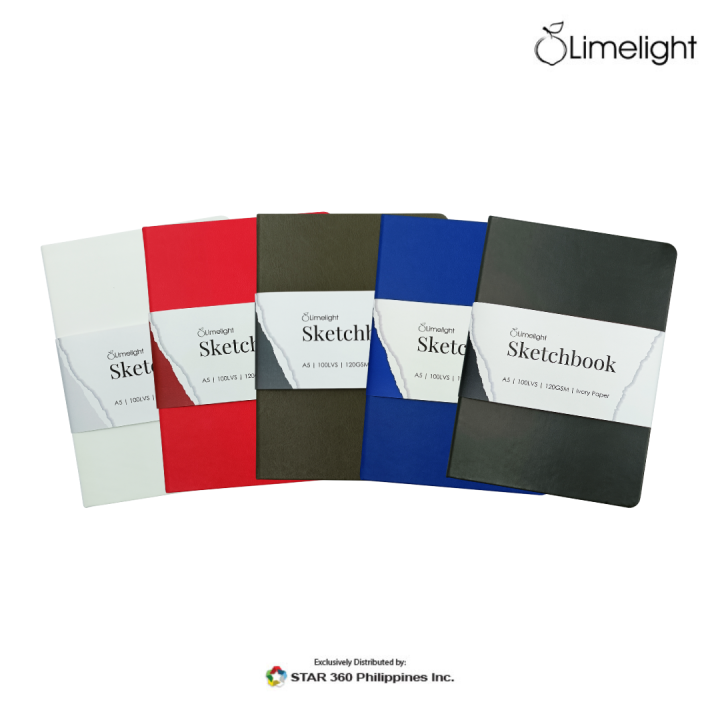 Limelight A5 Hardbound Sketchbook Lazada PH