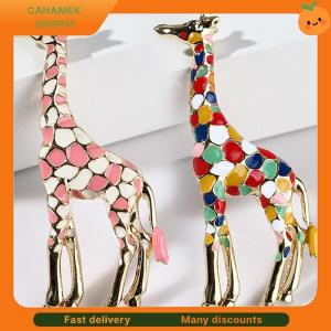 ❣️❣️❣️ Enamel Giraffe Brooch Pin Women Animal Badge Corsage Brooch Jewelry Gift Cute