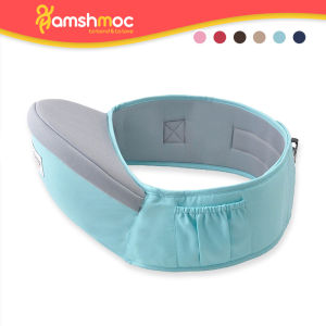 HamshMoc Ergonomic Baby Carrier Waist Stool Kids Sling Hold Front Facing Kangaroo Infant Hip Seat for Baby Outdoor Travel 0-36 Months